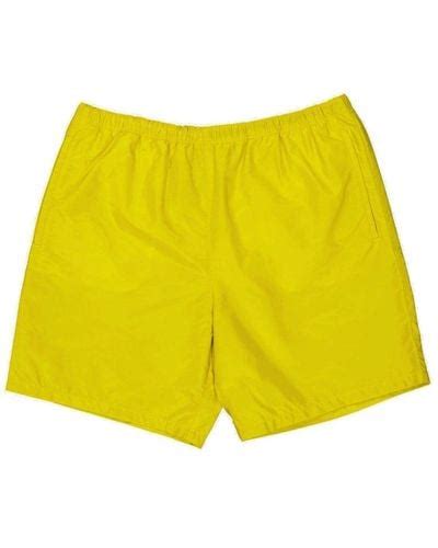 yellow prada shorts